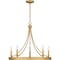 Quoizel Aspyn Chandelier 5 Lights Light Gold APN5026LG - alternate 6